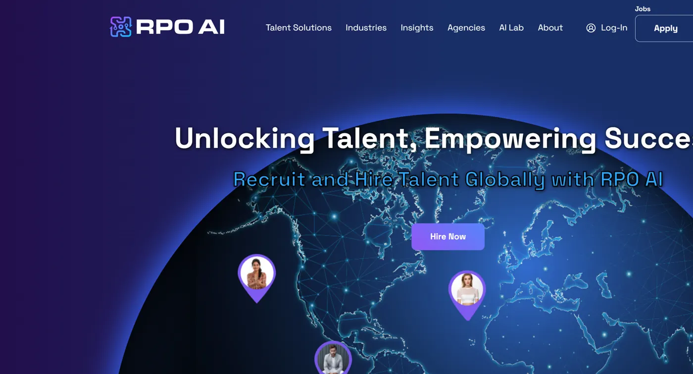 RPO.ai website homepage
